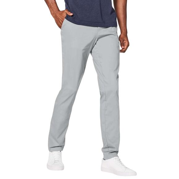 Lululemon Commission Pant Classic Swift Cotton Light Cast Men's Size 34 x 32 EUC - Picture 1 of 10